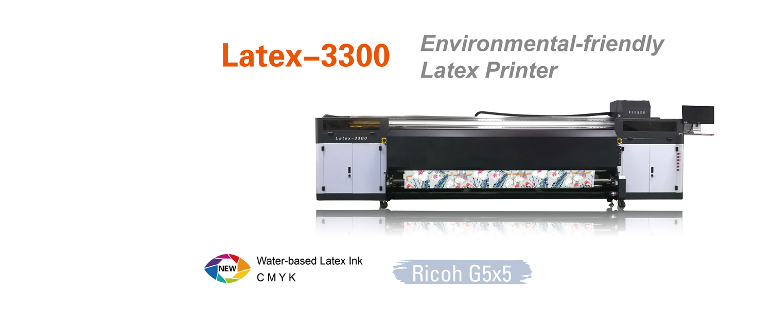 Latex-3300 Environmental-friendly Latex Printer With Ricoh Heads